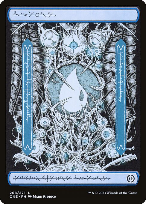 Island (268) - FULL ART () () - Phyrexia: All Will Be One - Game On