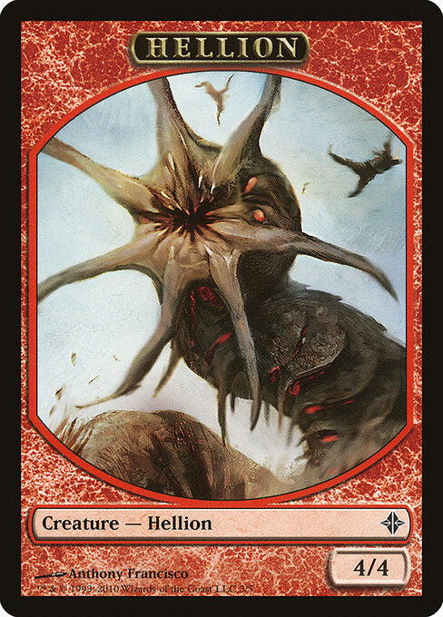 Hellion (3) - FULL ART - Rise of the Eldrazi Tokens - Game On