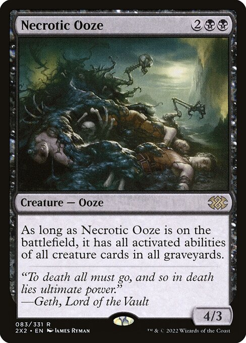 Necrotic Ooze (83) - Double Masters 2022 - Game On