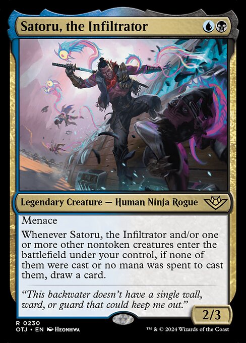 Satoru, the Infiltrator (230) - Outlaws of Thunder Junction - Game On