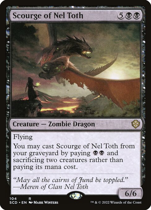 Scourge of Nel Toth (104) - Starter Commander Decks - Game On