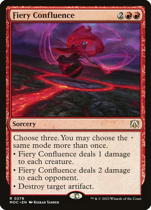 Fiery Confluence (278) - March of the Machine Commander - Game On