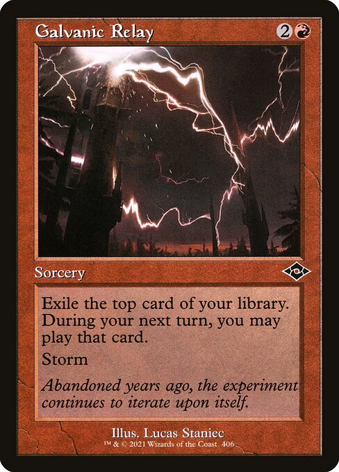 Galvanic Relay (406) (Etched) - Modern Horizons 2 - Game On