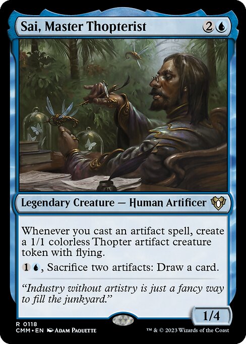 Sai, Master Thopterist (118) - Commander Masters - Game On