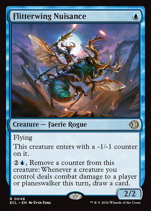 Flitterwing Nuisance (48) (Foil) - Lorwyn Eclipsed - Game On
