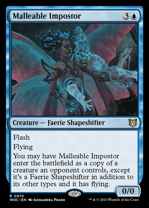 Malleable Impostor (10) - Wilds of Eldraine Commander - Game On