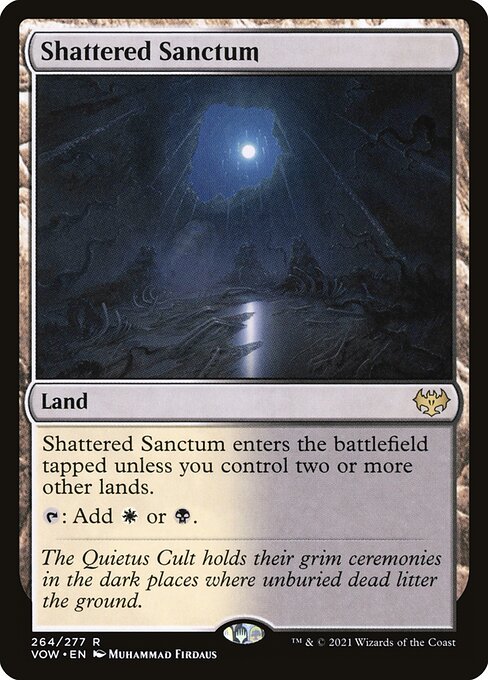 Shattered Sanctum (264) (Foil) - Innistrad: Crimson Vow - Game On