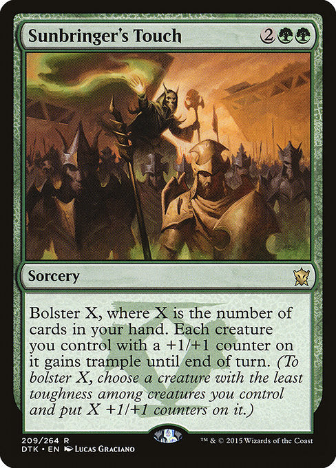 Sunbringer's Touch (209) (Foil) - Dragons of Tarkir - Game On