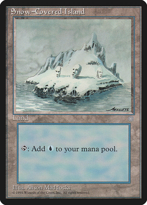 Snow-Covered Island (371) - Ice Age - Game On