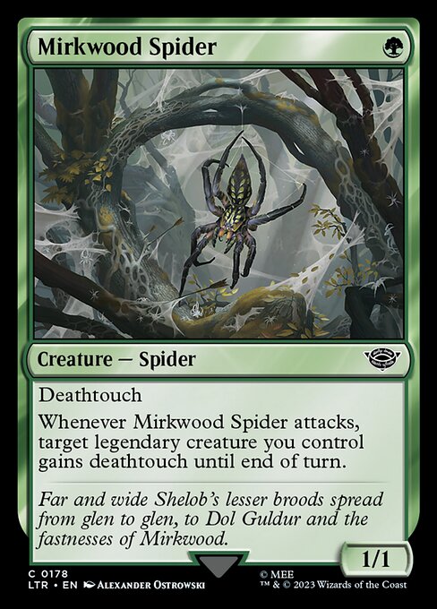 Mirkwood Spider (178) - The Lord of the Rings: Tales of Middle-earth - Game On