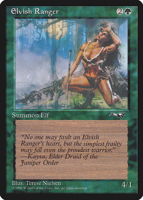 Elvish Ranger (88a) - Alliances - Game On
