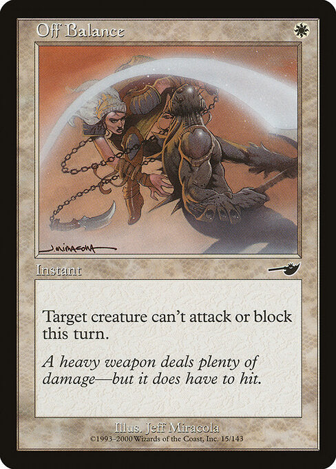 Off Balance (15) (Foil) - Nemesis - Game On