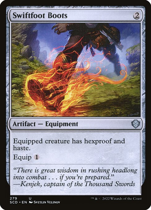 Swiftfoot Boots (279) - Starter Commander Decks - Game On
