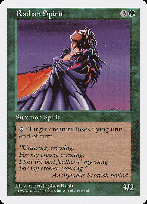 Radjan Spirit (320) - Fifth Edition - Game On