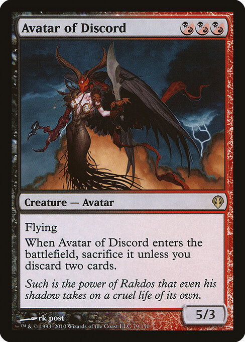 Avatar of Discord (79) - Archenemy - Game On
