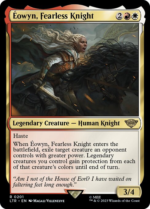 Éowyn, Fearless Knight (201) - The Lord of the Rings: Tales of Middle-earth - Game On