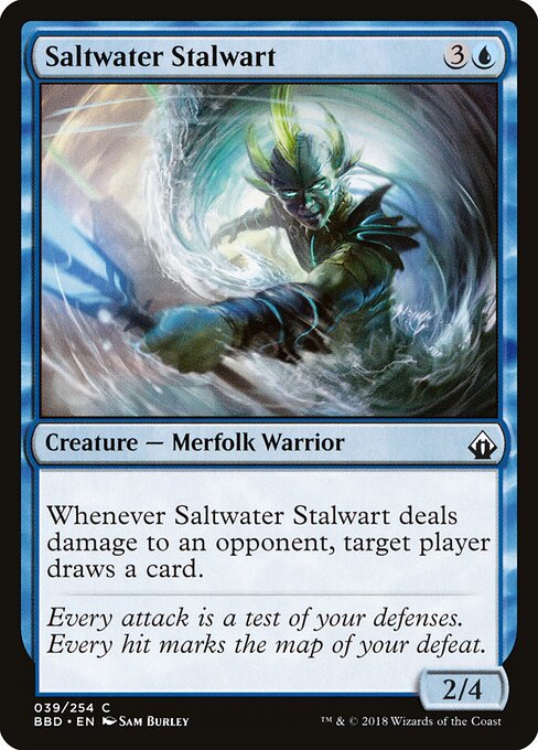 Saltwater Stalwart (39) - Battlebond - Game On