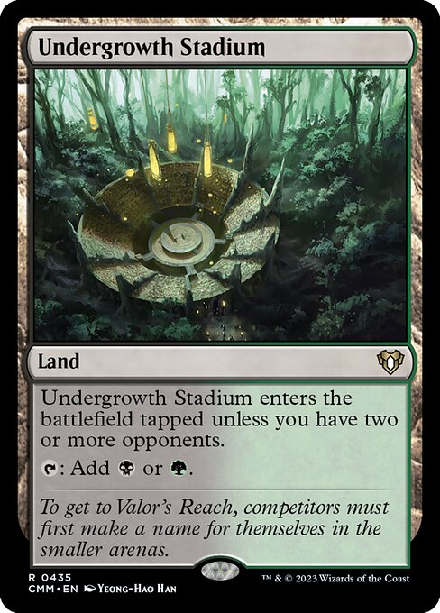 Undergrowth Stadium (435) - Commander Masters - Game On