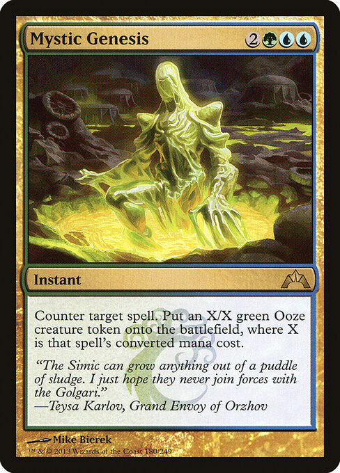 Mystic Genesis (180) (Foil) - Gatecrash - Game On