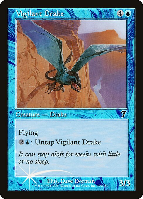 Vigilant Drake (109★) - Seventh Edition - Game On