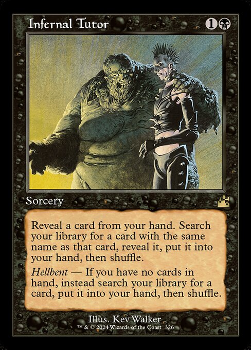 Infernal Tutor (326) - Ravnica Remastered - Game On