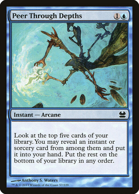 Peer Through Depths (57) (Foil) - Modern Masters - Game On