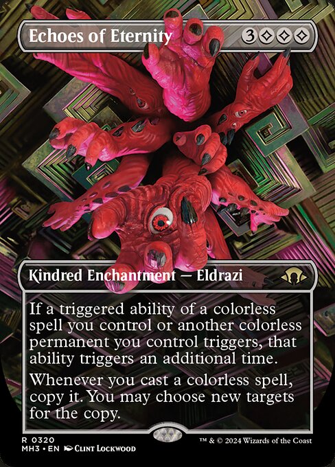 Echoes of Eternity (320) - BORDERLESS - FULL ART - Modern Horizons 3 - Game On