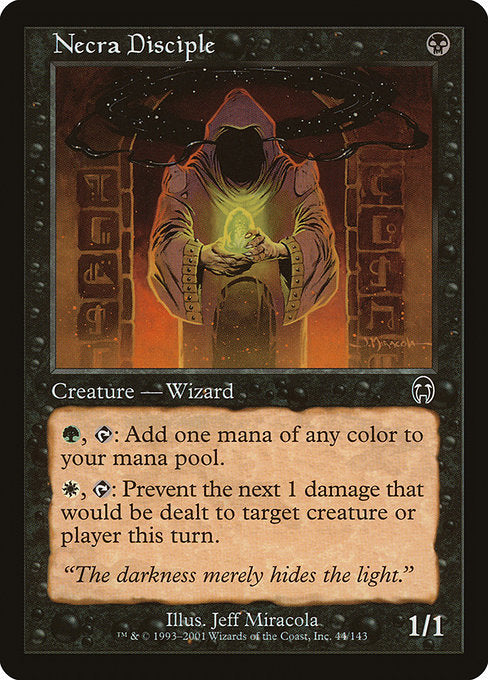 Necra Disciple (44) (Foil) - Apocalypse - Game On