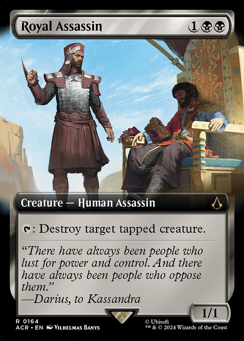 Royal Assassin (164) - EXTENDED ART (Foil) - Assassin's Creed - Game On
