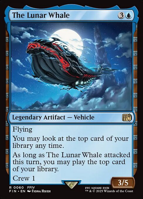 The Lunar Whale (60) (Foil) - Final Fantasy - Game On