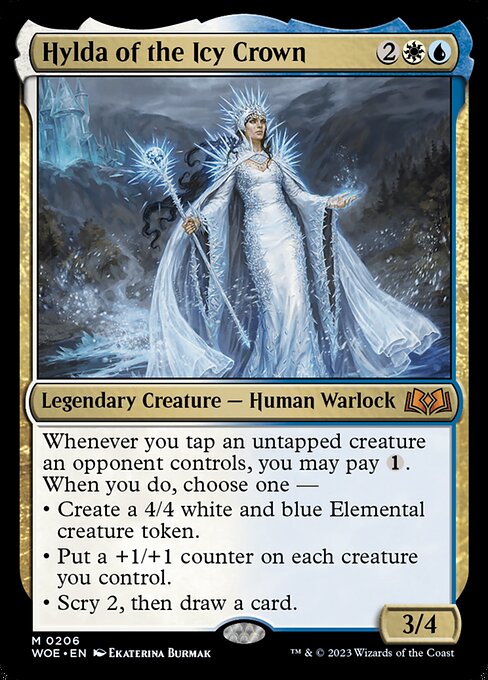 Hylda of the Icy Crown (206) (Foil) - Wilds of Eldraine - Game On