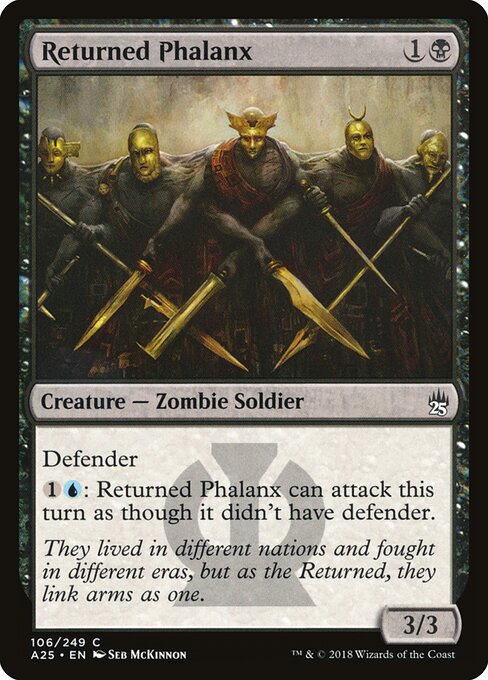 Returned Phalanx (106) (Foil) - Masters 25 - Game On