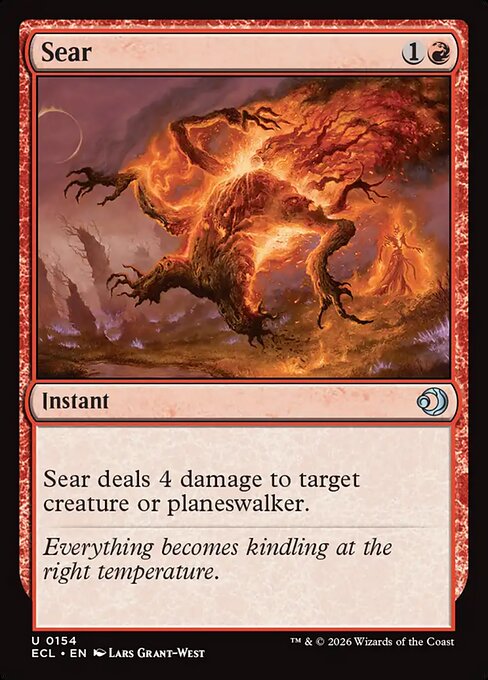 Sear (154) (Foil) - Lorwyn Eclipsed - Game On