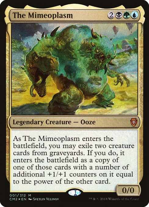 The Mimeoplasm (1) (Foil) - Commander Anthology Volume II - Game On
