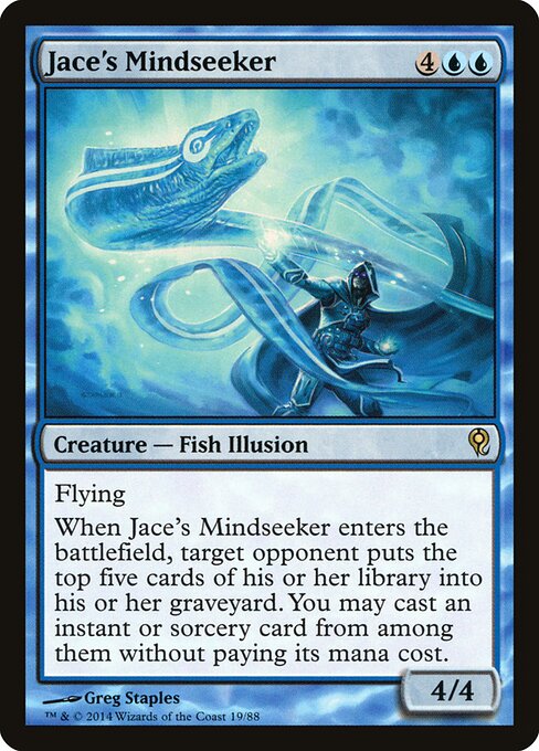 Jace's Mindseeker (19) - Duel Decks: Jace vs. Vraska - Game On