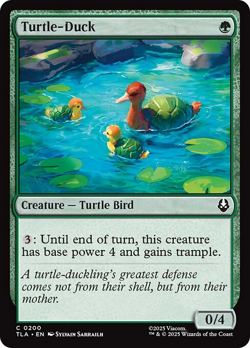 Turtle-Duck (200) (Foil) - Avatar: The Last Airbender - Game On
