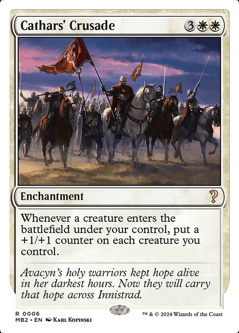 Cathars' Crusade (6) - Mystery Booster 2 - Game On