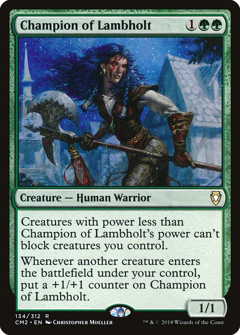 Champion of Lambholt (134) - Commander Anthology Volume II - Game On
