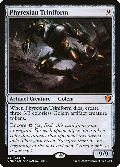 Phyrexian Triniform (331) - Commander Legends - Game On