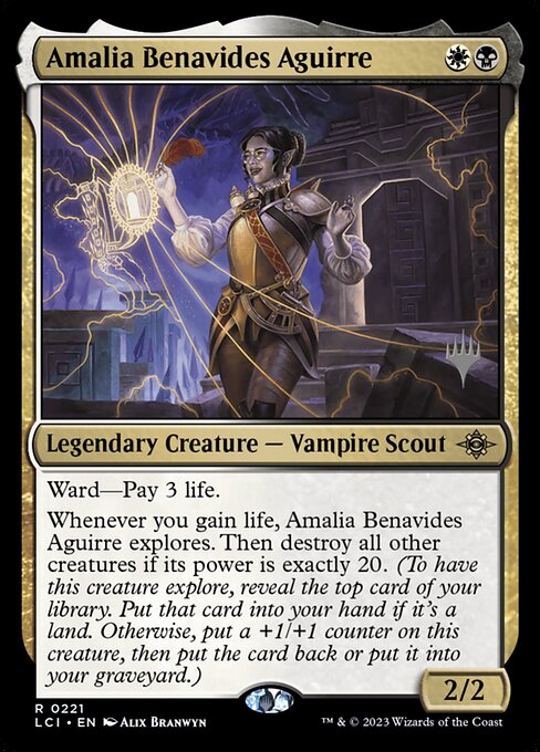Amalia Benavides Aguirre (221p) - The Lost Caverns of Ixalan Promos - Game On