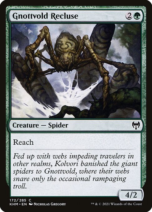 Gnottvold Recluse (172) (Foil) - Kaldheim - Game On