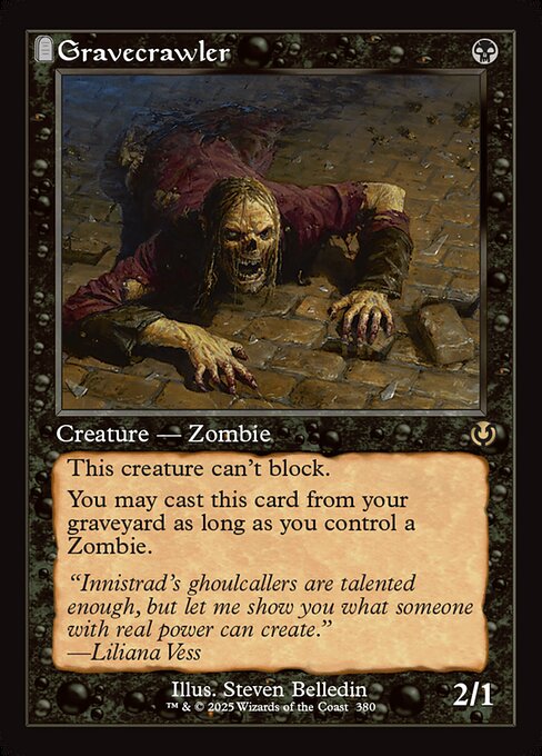 Gravecrawler (380) (Foil) - Innistrad Remastered - Game On