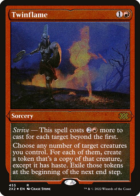Twinflame (455) (Etched) - Double Masters 2022 - Game On