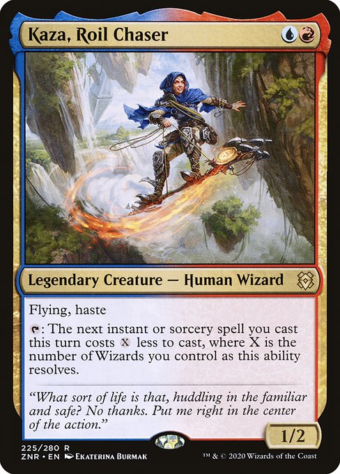 Kaza, Roil Chaser (225) (Foil) - Zendikar Rising - Game On