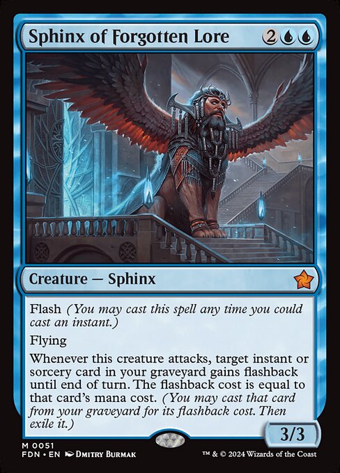 Sphinx of Forgotten Lore (51) - Foundations - Game On