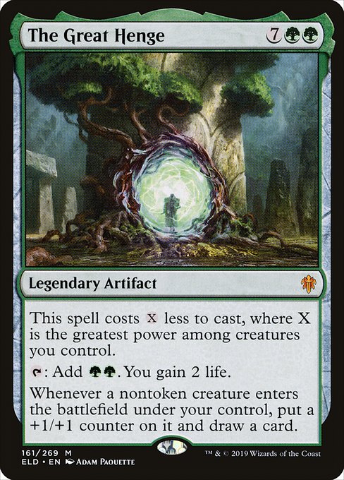 The Great Henge (161) (Foil) - Throne of Eldraine - Game On