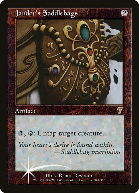 Jandor's Saddlebags (304★) (Foil) - Seventh Edition - Game On