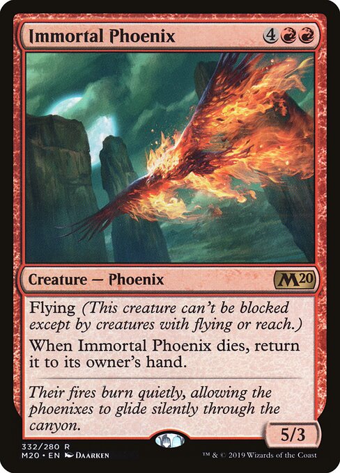 Immortal Phoenix (332) - Core Set 2020 - Game On