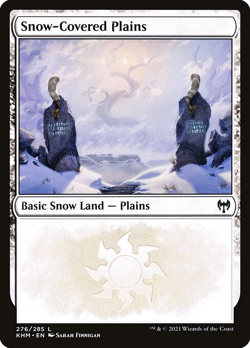 Snow-Covered Plains (276) (Foil) - Kaldheim - Game On