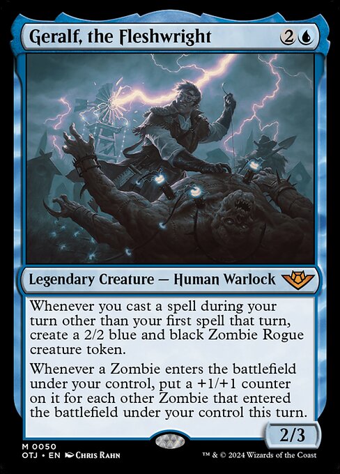 Geralf, the Fleshwright (50) (Foil) - Outlaws of Thunder Junction - Game On